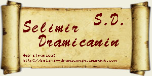 Selimir Dramićanin vizit kartica